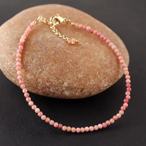 Vista 14 de Gemstone Beads Bracelet Gold 1