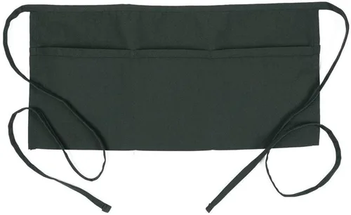 Vista 4 de Delantal de cintura de FAME con 3 bolsillos F9 - 34" L X 23" W - Twill de poliéster/algodón 65/35 - Delantal para camarero/camarera - Talla única