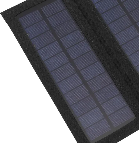 Vista 9 de Kit de panel solar, panel solar portátil, eficiencia de salida de 40 W, alta eficiencia de conversión, panel solar plegable, paneles solares