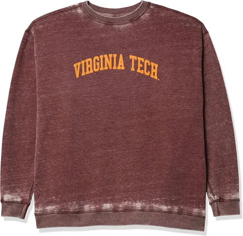 Vista 9 de chicka-d NCAA Campus Crew para mujer