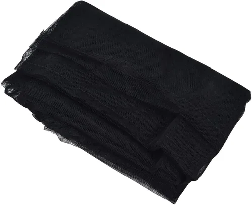 Vista 2 de Fydun 4.9X3.3Ft Garden Plant Cover Pull Out Reusable Plant Mesh Bag for Fruit Trees Black Wide Range of Uses (Black)