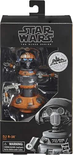 Vista 2 de Star Wars The Black Series DJ R-3X Toy - Figura de acción coleccionable de Star Wars Galaxy's Edge, juguetes para niños de 4 años en adelante