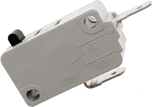 Vista 3 de 2 piezas KW3A normalmente cerrado horno microondas puerta micro interruptor DR52