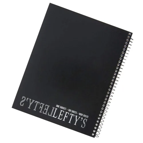 Vista 4 de Comet School Supply Juego de 4 cuadernos con rayas anchas para zurdos Encuadernación desconocida