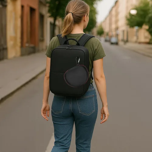 Vista 8 de COMECASE - Funda rígida para auriculares Beats Solo 4 3 2 y Studio Pro Extra-Large Protective Shell for Foldable On-Ear Headsets, Storage for