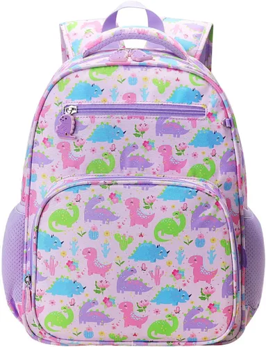 Vista 24 de RHCPFOVR Mochila infantil para niñas – Mochila para niñas de 3 a 8 años, sirena para niños, mochila escolar de 15 pulgadas para jardín de infantes