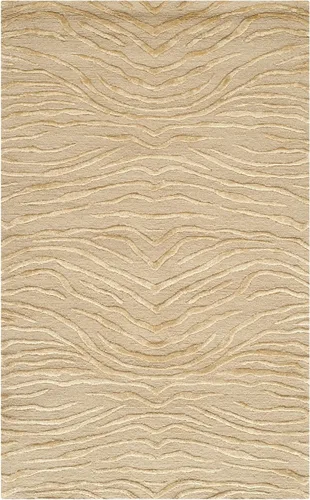 Vista 9 de Martha Stewart x SAFAVIEH - Colección de alfombras de área, 2 pies 6 pulgadas x 4 pies 3 pulgadas, nube, seda y lana hechas a mano, ideal para sala