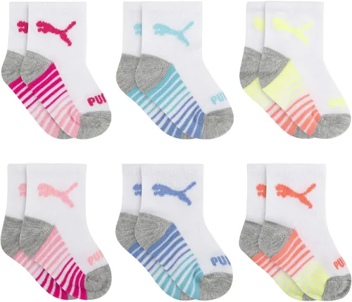 Vista 3 de PUMA Calcetines tobilleros para bebés (6 unidades)
