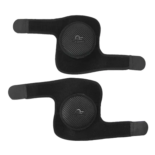 Vista 2 de Soporte de codo ajustable para niños, almohadilla protectora de codo de brazo de compresión, antideslizante, manga deportiva para codo, banda