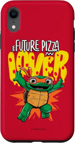 Vista 24 de iPhone 16 Teenage Mutant Ninja Turtles: Mutant Mayhem Pizza Lover Case