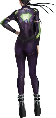 Vista 2 de UGLYAF Mono Valorant Cosplay Vipers