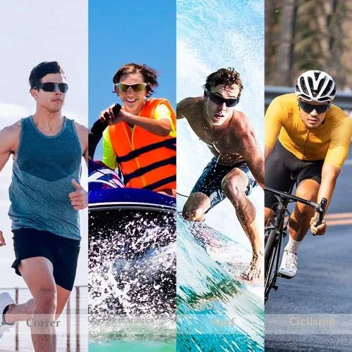 Vista 6 de BEACOOL Polarized Sports Sunglasses for Men Women Youth Baseball Cycling Running Driving Fishing Golf Motorcycle TAC Glasses
