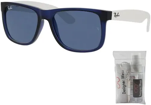 Vista 24 de Ray-Ban RB4165 JUSTIN Sunglasses For Men For Women+BUNDLE with ACCESSORY EYEWEAR KIT