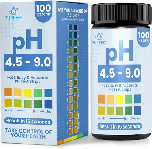 Vista 8 de Tiras de prueba de pH 0-14 200 tiras universales para pruebas de pH rápidas y precisas Papel de tornasol para agua, piscinas, kombucha