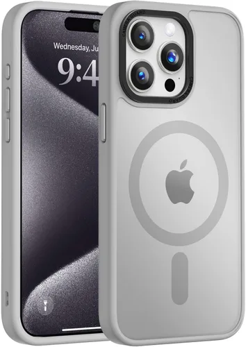 Vista 22 de Vooii Funda para iPhone SE 3ª/2ª/2020 con Magnético, Funda iPhone 8/7 [Compatible con Magsafe] [Diseño Integrado] Sensación de Agarre Cómoda Delgada
