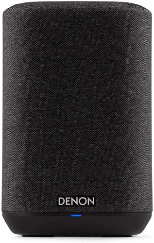 Vista 2 de Denon Home 150 Altavoz inteligente inalámbrico - Diseño compacto, Wi-Fi y Bluetooth, HEOS integrado, Alexa integrado, Siri y AirPlay 2, Spotify Negro