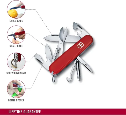 Vista 3 de Victorinox Swiss Army Super Tinker Pocket Tool - Rojo