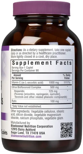Vista 7 de BlueBonnet Vitamina C 1000 mg más cápsulas de bioflavonoides, 90