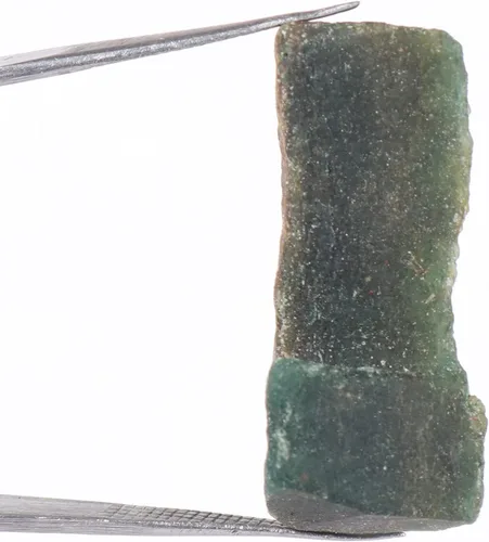 Vista 2 de Gemhub Piedra de jade verde rugosa de 31,90 quilates para joyas, decoración, curación