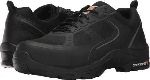 Vista 7 de Carhartt Botas industriales Oxford Black Lightweight Hiker SteelToe CMO3251 para hombre, Malla negrasintética.