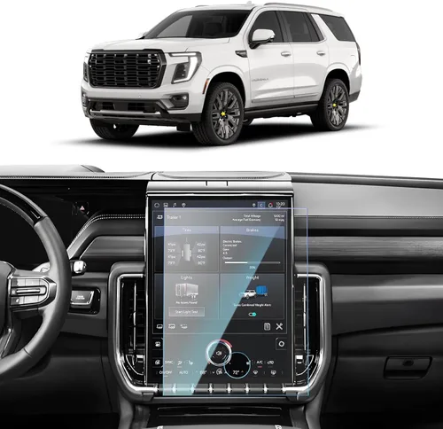 Vista 11 de SKTU Protector de pantalla para GMC Yukon 2025 de 11 pulgadas para GMC Yukon 2025+ (Elevation/AT4/Denali/AT4 Ultimate/Denali Ultimate) Pantalla