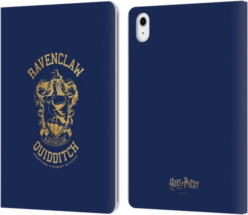 Vista 9 de Head Case Designs Funda de piel con licencia oficial de Harry Potter Gryffindor Quidditch Deathly Hallows X compatible con Apple iPad Air 2020/2022