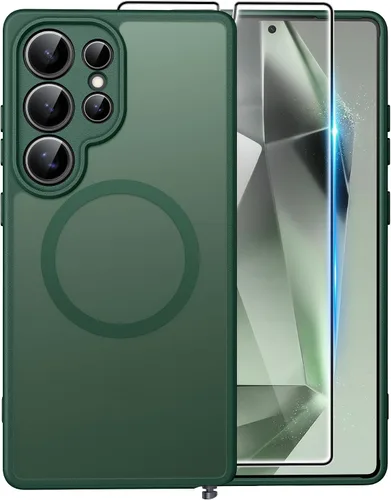 Vista 57 de FNTCASE - Funda para iPhone 16 Pro: magnética, mate, translúcida, de grado militar, protectora contra caídas, resistente, fina, duradera y a prueba
