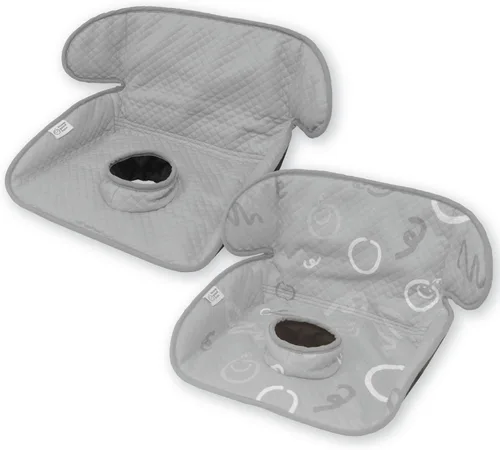 Vista 11 de Paquete de 2 Almohadillas Negras para Pipí – Protector Impermeable para Asiento de Coche y Cochecito para Entrenamiento de Orinal de Niños Pequeños