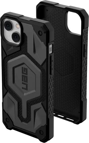 Vista 8 de URBAN ARMOR GEAR UAG - Funda diseñada para iPhone 14 Plus de fibra de carbono de 6.7 pulgadas, imán integrado compatible con carga MagSafe