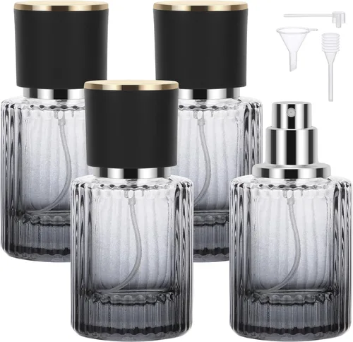 Vista 18 de Segbeauty Botellas de perfume de vidrio de 1 oz vacías, 2 piezas, botellas de perfume de viaje rellenables, botella de viaje de colonia de 1.0 fl