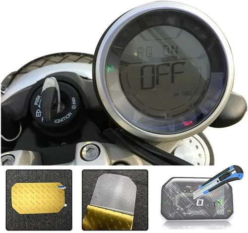 Vista 4 de Película protectora para tablero de instrumentos para Du&cati Scrambler 400 800 2016 2015 2017 2018-2022 motocicleta Speedometer Cluster Protector 1