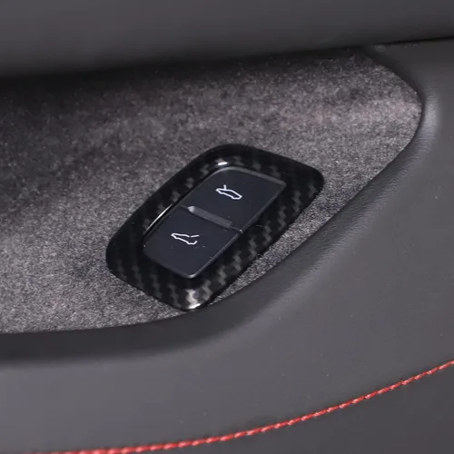 Vista 31 de Sekhyna Cubierta de botón del interruptor del maletero compatible con Corvette C8 Stingray 2020 2021 2022 2023 fibra de carbono real / ABS 1 pieza