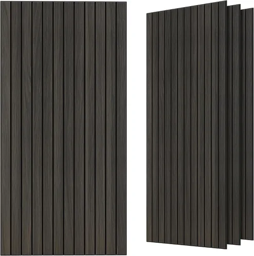 Vista 45 de TO-TH Juego de 4 paneles de pared insonorizados de 47.2 x 23.6 pulgadas con aspecto de madera, absorben el sonido, paneles acústicos grandes
