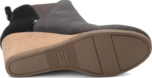 Vista 6 de TOMS Kelsey Botines de cuña para mujer.