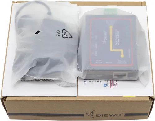 Vista 9 de CERRXIAN RS485 a Ethernet RJ45 TCP/IP Serial Device Servidor Convertidor Transmisión Transparente Dispositivo de Comunicación de Datos Seriales