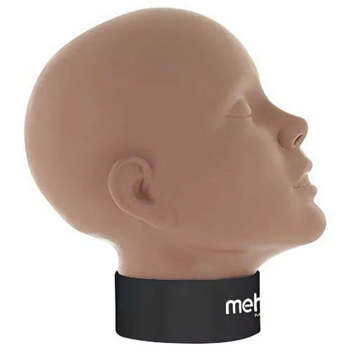 Vista 4 de Mehron Professional cara para práctica de maquillaje y pintura facial para estudiantes.