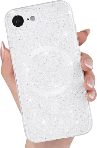 Vista 89 de LoeoeL Funda para iPhone 12 con Purpurina Compatible con Magsafe, Femenina Linda Brillante Magnética Mag Safe Bonita Funda para Teléfono