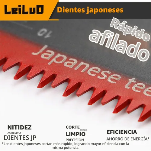 Vista 3 de LEILUO 7 cuchillas oscilantes para herramientas de madera, dientes