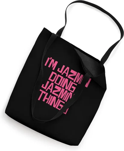 Vista 2 de I'm Jazmin doing Jazmin things Tote Bag