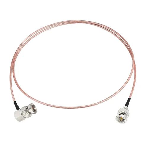 Vista 15 de Superbat HD-SDI 3G SDI Cable 1ft 75 Ohm RG179 BNC Cable de vídeo en ángulo recto Thin Short Low loss Flexible SDI Cable for HD-SDI/3G-SDI/4K/6K