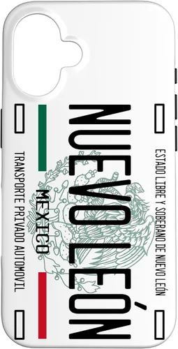 Vista 32 de Neoleonés Nuevo Leon License Plate Phone Case for iPhone 17