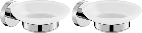 Vista 8 de Jabonera de pared para baño y cocina, acero inoxidable