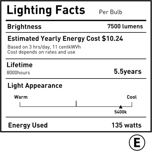 Vista 6 de Skytex 1 unidad de foco de luz de 135 W, 5400 K de temperatura de color, foco de luz CFL para fotografía, kit de iluminación de luz diurna