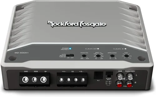 Vista 2 de Rockford Fosgate M2-500X1 Amplificador marino mono de 500 vatios listo para elemento