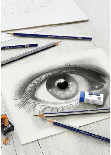Vista 4 de Faber-Castell Goldfaber - Juego de bocetos de grafito