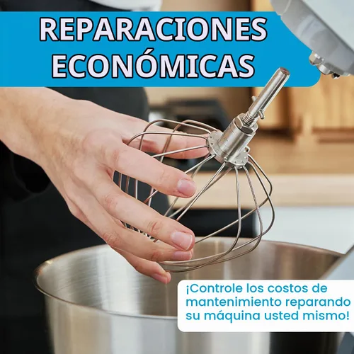 Vista 5 de Impresa Productos Grasa de grado alimenticio de 4 onzas para batidora de pie universalmente compatible, fabricada en los Estados Unidos