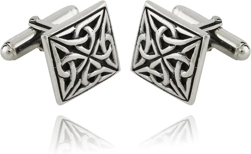 Vista 15 de FashionJunkie4Life Gemelos para hombre, plata de ley 925, 1 par