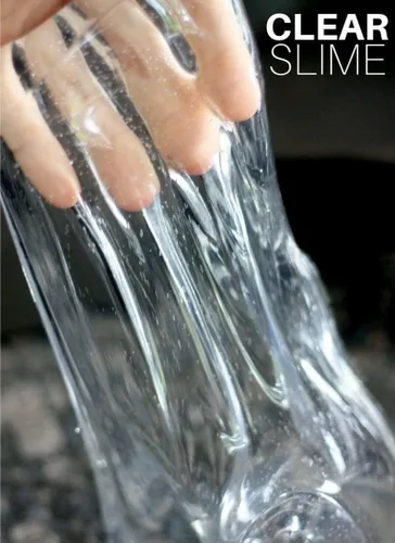 Vista 3 de Enorme 500 gramos (1.1 lb) Slime Transparente Claro para Bromas, Juguete de Regalo para Niños, Favor de Fiesta, Truco de Slime Cristalino