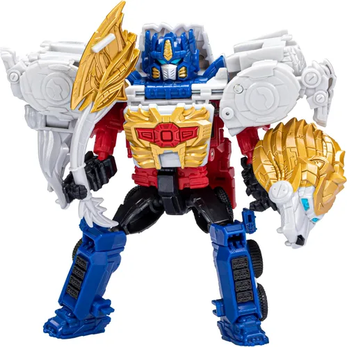 Vista 8 de Transformers: Rise of The Beasts Movie, Beast Alliance, Beast Combiners, paquete de 2 juguetes Optimus Prime y Lionblade Toys, a partir de 6 años, 5