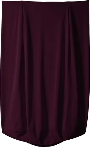 Vista 22 de LA Linen Funda elástica de elastano ajustable para cubo de basura Slim Jim de 23 galones, cubierta de contenedor de residuos, decoración de patio